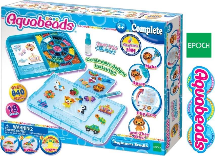 Epoch Aquabeads Zestaw Startowy Niebieski 32788 Ceny i opinie Ceneo.pl