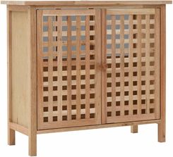 vidaXL Szafka Pod Umywalkę Z Drewna Orzecha Włoskiego 66X29X61Cm
