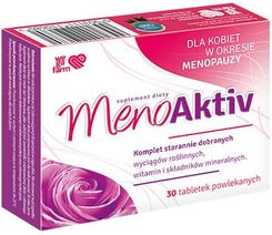 Zdjęcie Wegafarm Menoaktiv Tabletki Powlekane 30Szt - Chocianów