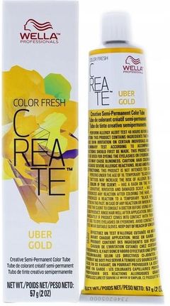 Wella Professionals Color Fresh Create zmywalna farba do włosów Uber Gold 60ml