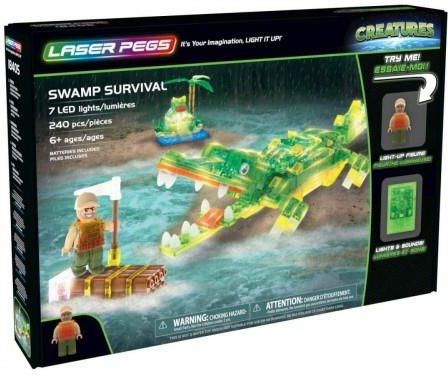 Laser Pegs Klocki Swamp Survival 667491