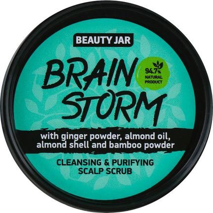 Beauty Jar Brainstorm myjący i oczyszczający scrub do skóry głowy 100g