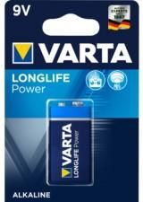 Varta Bateria Alkaliczna Longlife Power 6Lr61/9V (Blister) (VA26)