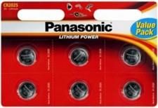 Panasonic 6 X Cr2025 - Blister (PAN981)