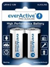 everActive 2 X Baterie Alkaliczne Pro Lr14/C (Blister) (EV148)