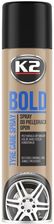 Zdjęcie K2 BOLD SPRAY - Preparat do nabłyszczania opon - 600 ml - Strzelin