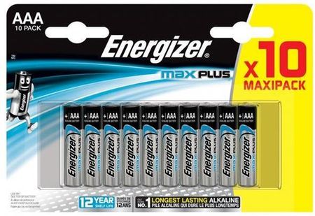 Energizer Bateria Max Plus AAA LR03 1,5V 10szt. (EN423150)