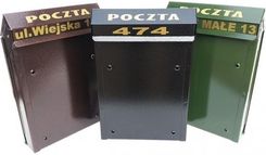 Zdjęcie Pph Metalbud Skrzynka Na Listy Typ A4P Napis A4Pnapis - Nowa Dęba