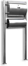Zdjęcie Eu Trade Skrzynka Pocztowa Na Listy Ze Stojakami Stal Inox Hd11385 - Chojnów