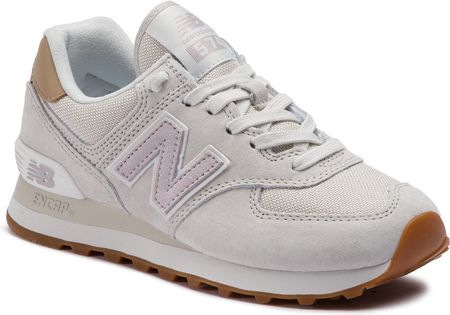 Sneakersy NEW BALANCE WL574LCC Szary Ceny i opinie Ceneo.pl