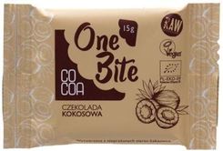 Zdjęcie Cocoa One Bite Czekolada Kokosowa 15G   - Zagórz