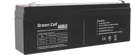 Green Cell AGM VRLA 12V 2.3Ah