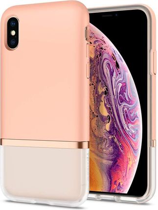 SPIGEN LA MANON JUPE IPHONE XS MAX MILK PINK Etui na telefon