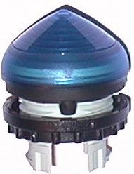MOELLER Główka lampki sygnalizacyjnej wystająca, niebieska M22-LH-B (216782)