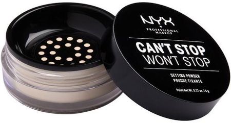 NYX Professional Makeup Can't Stop Won't Stop Setting Powder Puder utrwalający Light  6 g