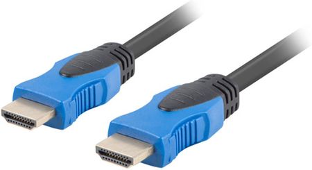 LANBERG Kabel HDMI - HDMI 0.5m czarno-niebieski
