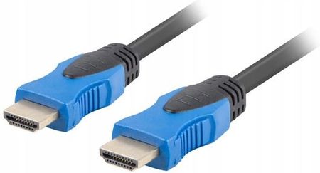 LANBERG Kabel HDMI - HDMI 3m czarno-niebieski