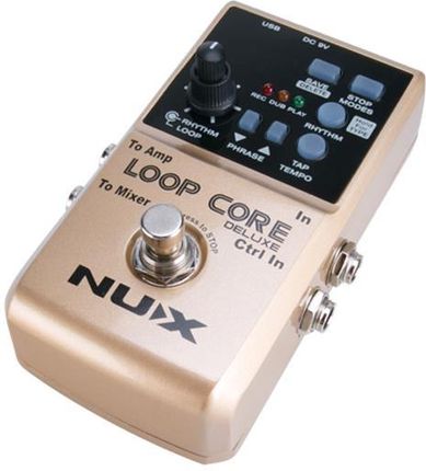 ギター NUX Loop Core Deluxe NUX Loop Core Deluxe Bundle - NUX - Kostki - Sklep Guitar Center