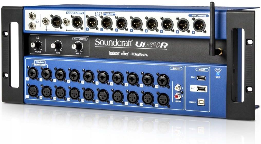 Soundcraft Ui 24R (5076586) - Cyfrowy Mikser Fonii Soundcraft