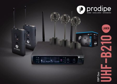 Prodipe Uhf Dsp Al21 Pack Duo - Zestaw Mikrofonów Instrumentalnych