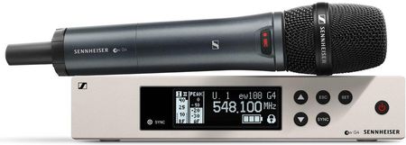 Sennheiser Ew 100 G4-845-S-B - Uniwersalny System Bezprzewodowy Dla Wokalistów I Prezenterów, Pasmo 626-668 Mhz.
