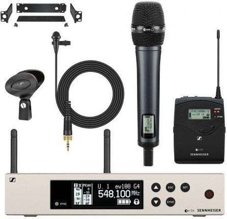 Mikrofon Sennheiser Ew 100 G4-Me2-835-S-B - Zestaw