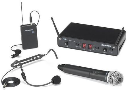 ‌Samson Cr288 All In One - Dual-Channel Wireless System 518-566 Mhz