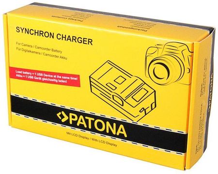 SYNCHRON PATONA LCD USB do Nikon EN-EL15
