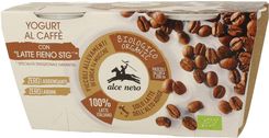 Alce Nero Jogurt Kawowy Bio 2X125G - Jogurty kefiry i desery mleczne