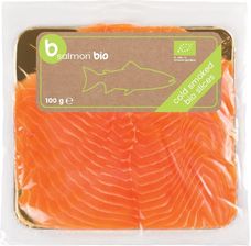 B Salmon Łosoś Atlantycki Plastry Wędzone Na Zimno Bio 100G