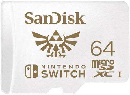 SanDisk microSDXC Nintendo Switch 64GB (SDSQXAT-064G-GNCZN)