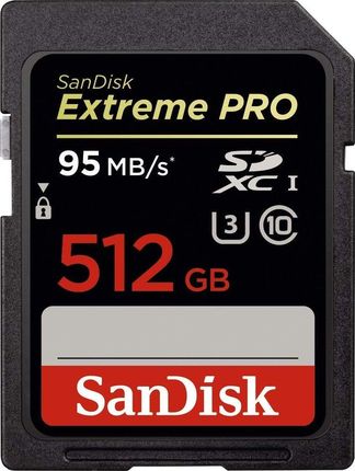 SanDisk SDXC 512GB Extreme PRO UHSI-I U3 Class10 V30 (SDSDXXY512GGN6MA)
