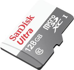 Karta pamięci do aparatu Sandisk microSDXC 128GB ULTRA ANDROID Class10 UHS-I (SDSQUNS128GGN6MN) - Ceny i opinie na Ceneo.pl