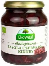 Ekowital Fasola Czerwona Kidney W Zalewie Bio 360G 240G - Przetwory warzywne