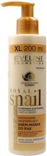 Zdjęcie Eveline Royal Snail krem maska do rąk intensywnie regenerujący pompka 200ml - Jasień