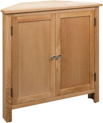 Vidaxl Szafka Narożna Z Drewna Dębowego 80X335X78Cm