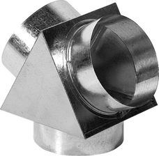 Zdjęcie Kratki trójnik na puszce rozprężnej 100/2x150 - Kielce