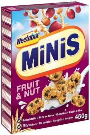 Weetabix Minis Fruit&Amp;Nus Ciasteczka Do Mleka Dieta Wege