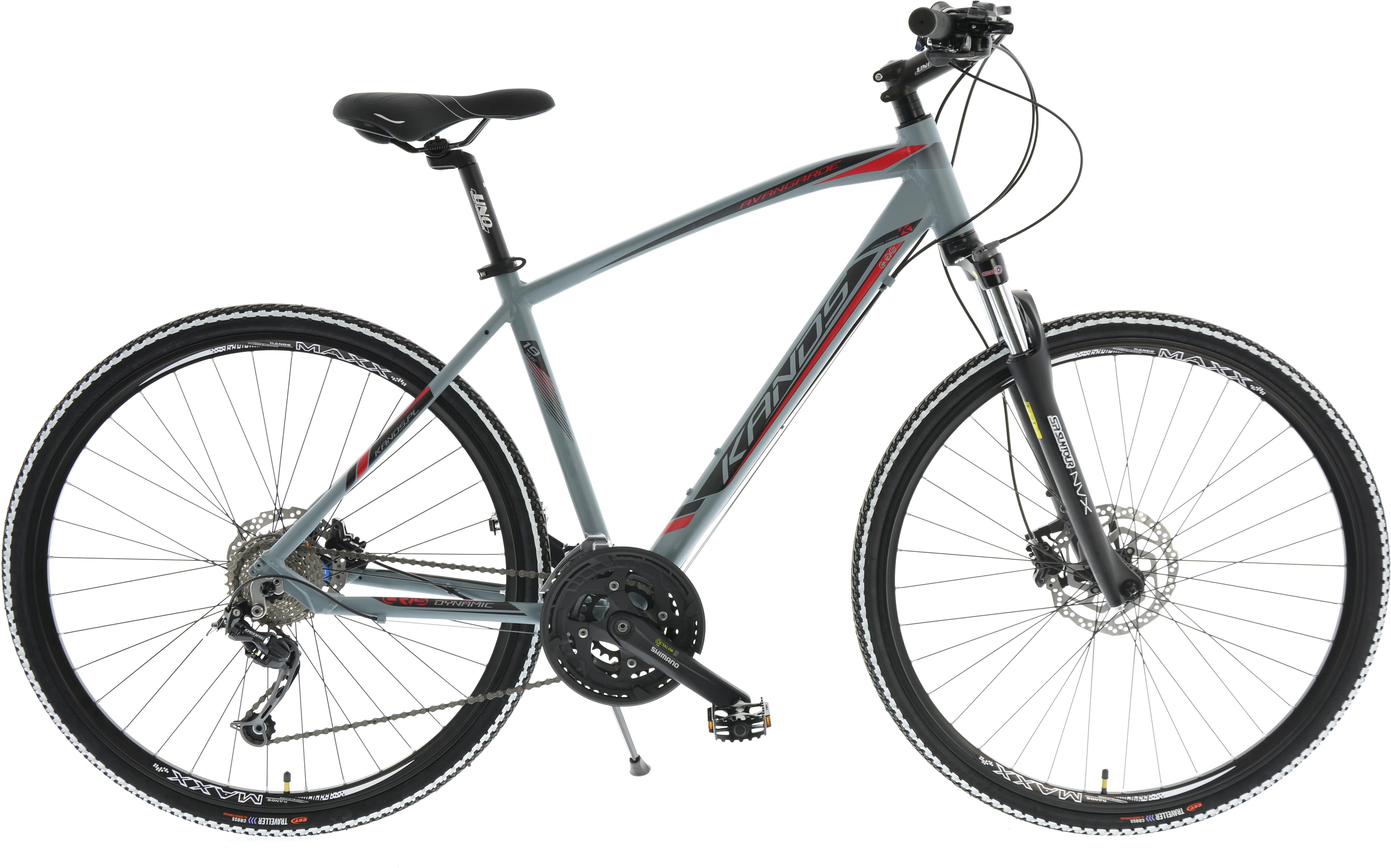 Trans Rower Kands Avangarde Szaro Czerwony Mat 28 2019 Rowery Górskie