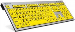 Klawiatura BSP Europe A/S PC XL PRINT DUŻE ZNAKI + OŚWIETLENIE LOGICLIGHT (US SLIM LINE) LKBU-LPRNTBY-AJPU-US (LKBULPRNTBYAJPUUS)