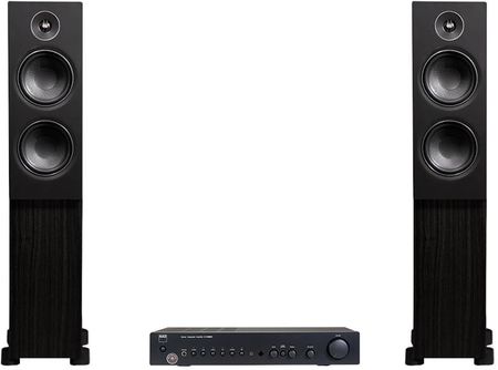 NAD C316BEE V2 +  PSB Speakers Alpha T20 Czarny