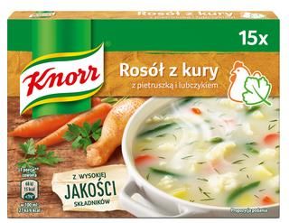 Knorr Rosół Kury Z Pietruszką I Lubczykiem 60G 6 Kostek
