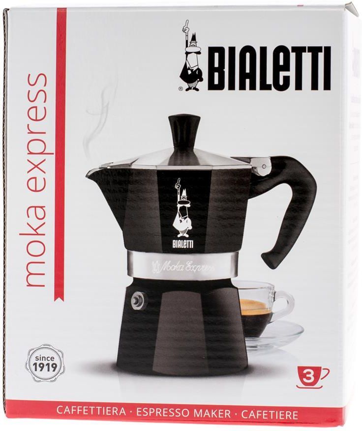 Bialetti Moka Express 3Tz 150ml Czarna (4952) - Opinie i