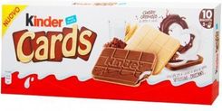 Ferrero Kinder Cards 128G - ranking Ciastka 2024 