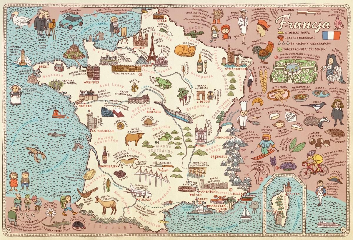 Mapy. Obrazkowa podróż po lądach, morzach i kulturach świata. Edycja fioletowa