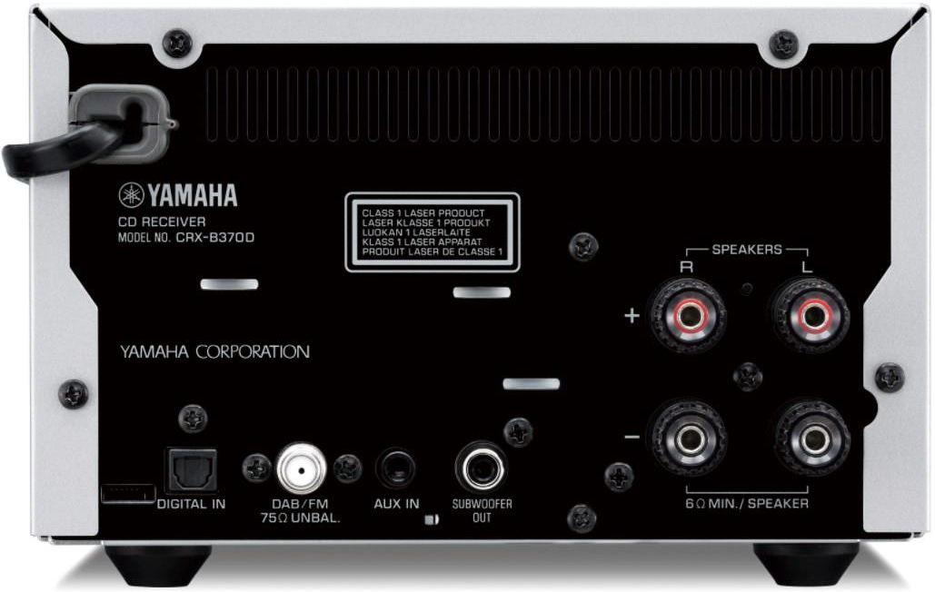 Yamaha Pianocraft MCR-B370D Srebrny - zdjęcie 2 Yamaha Pianocraft MCR-B370D Srebrny