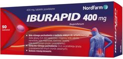 Zdjęcie Nord Farm Iburapid 400Mg 50Tabl. - Lubsko