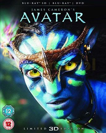 Avatar (with Limited Edition Lenticular Artwork) (EN) [Blu-Ray 3D]+[Blu-Ray]+[DVD]