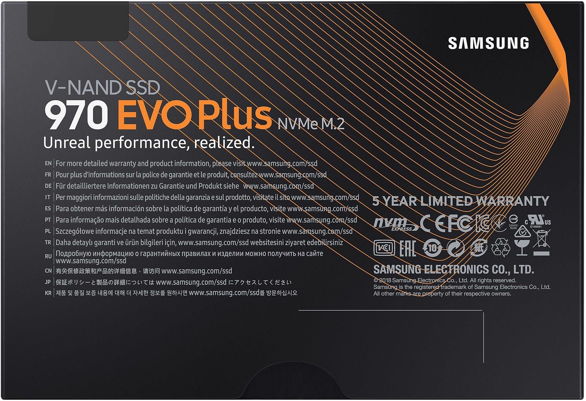 samsung 970evo 250gb x 2 ののろも Samsung 1TB M.2 PCIe NVMe 970 PRO - Dyski SSD - Sklep