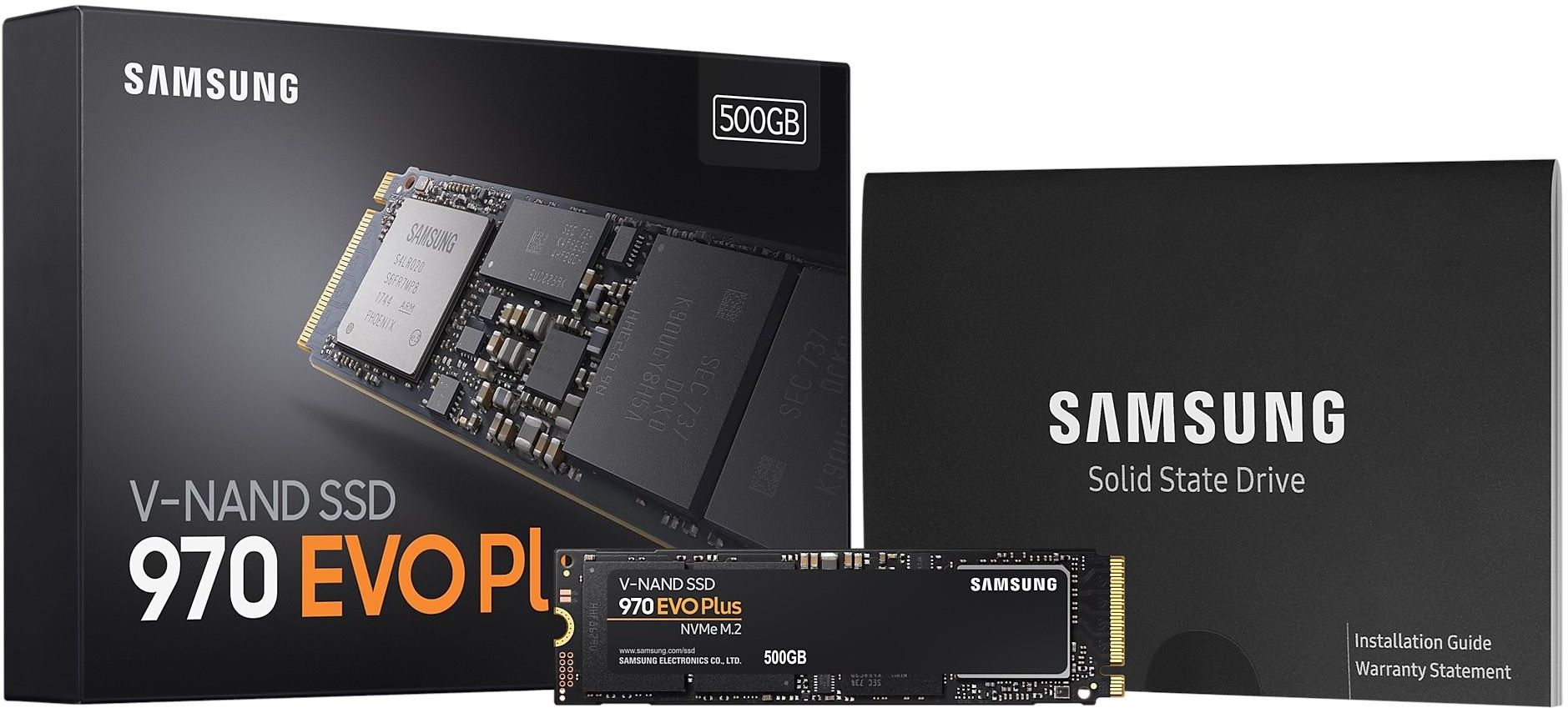 PCパーツ 970EVO Plus M.2 500GB Samsung 500GB M.2 PCIe NVMe 970 EVO - Dyski SSD - Sklep